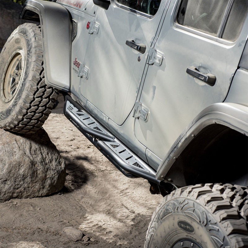 SmittyBilt APOLLO SLIDERS WITH STEP - SB77734