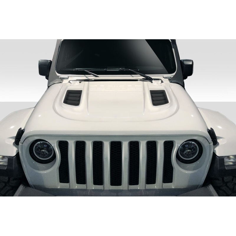 DURAFLEX 2019-2023 Jeep Wrangler JL / Gladiator JT MPR FRP Hood