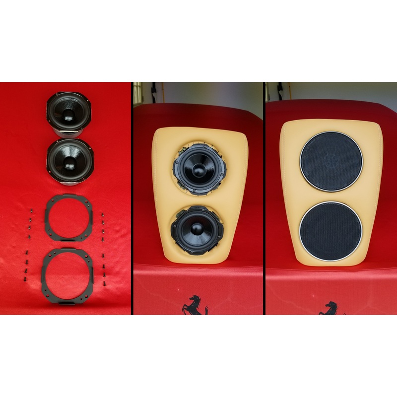 Scuderia Audio - 360/430 OEM Bass Upgrade 2.0