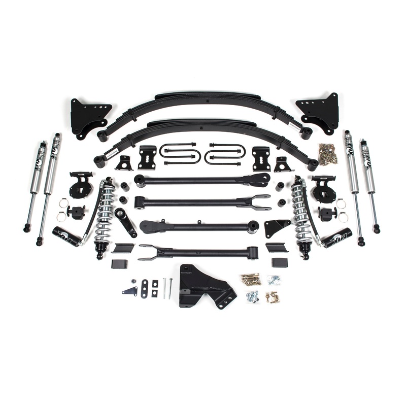 BDS 4" Coilover Conversion 4-Link Suspension System 2011-2016 Ford F250/F350 4WD Diesel 590F