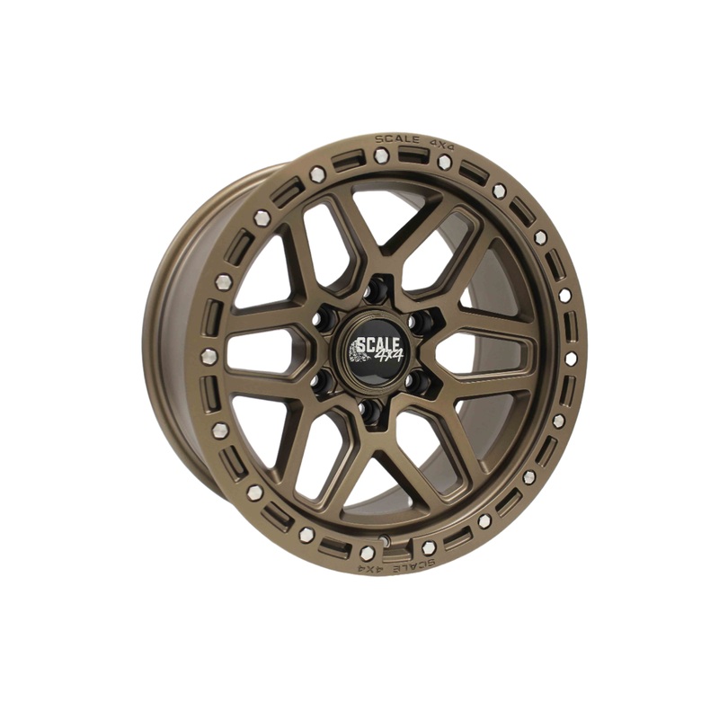 SCALE4X4 S02 Matte Bronze 17" Wheels / 17x8.5 / -10 / 6x139.7