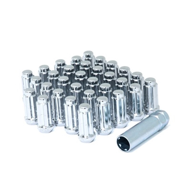 9/16" Gorilla Automotive Chrome 32 Lug Kit With Key