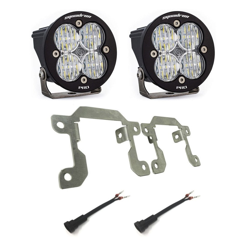 BAJA DESIGNS 2021-2024 Ford Bronco Squadron Pro Fog Pocket LED Light Kit