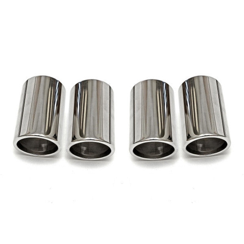 Fabspeed - Ferrari F430 Polished Slip-On Tip Covers (2005-2009)