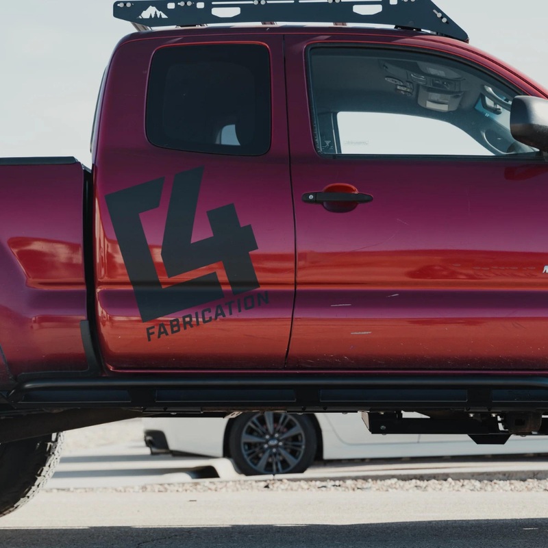 C4 Fabrication Rock Runner Sliders for Tacoma (2005-2015)