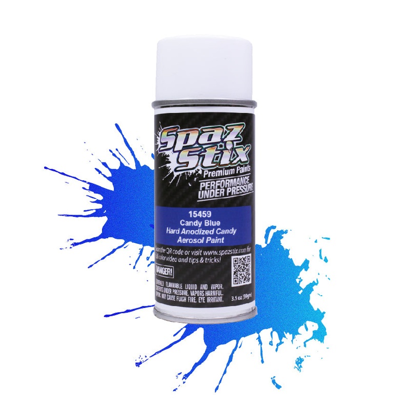 Spaz Stix Candy Blue Aerosol Paint 3.5oz