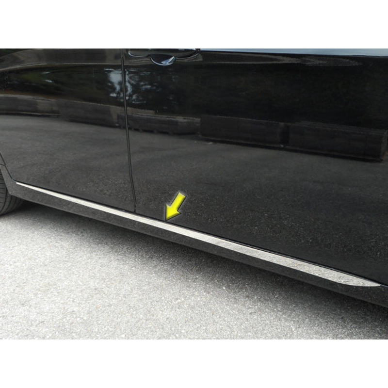 Toyota Avalon 2019-2022, 4-door, Sedan (2pc Stainless Steel Body Side Molding Accent) AT19165 QAA