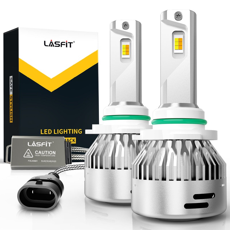 60W H10 9145 9140 9055 LD Plus Series | 6,000LM 6000K/3000K LED Bulbs