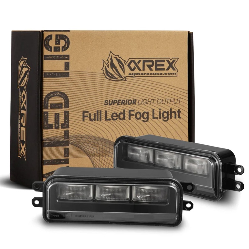 ALPHAREX 2022-2025 Toyota Tundra DoubleTap Dual Color LED Projector Fog Lights