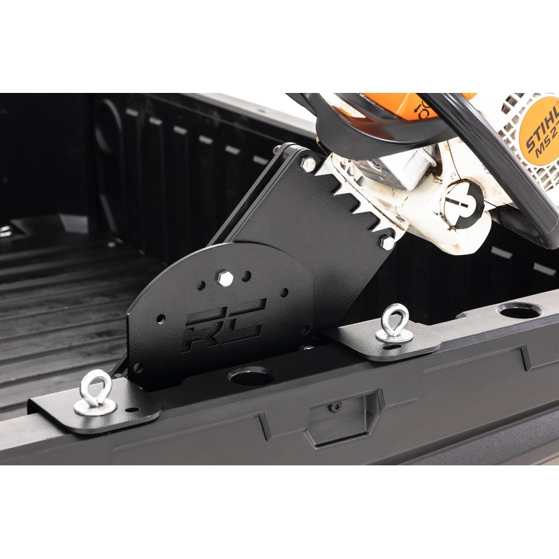 Chainsaw Carrier | Bed Side Mount | Multiple Makes & Models (Polaris/Can-Am)