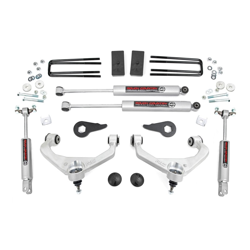 Rough Country 3.5 Inch Lift Kit / Fits Chevrolet/GMC 2/4WD 2011-2019