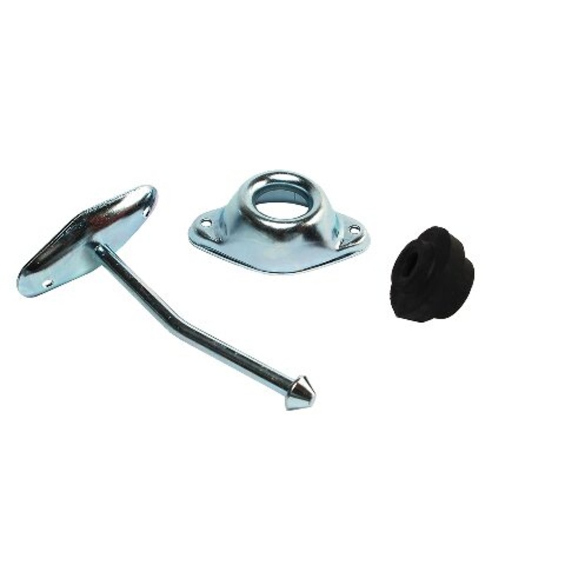 RV Designer E257 4.75" Zinc Metal Door Holder, 1 Count (Pack of 1)