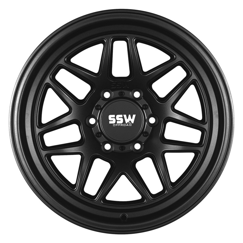 SSW Off-Road Sierra Wheel (Matte Black)