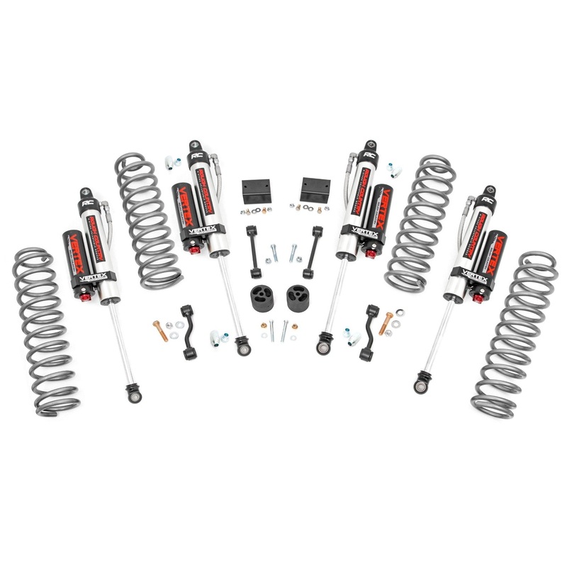 2.5 Inch Lift Kit | Coils | Vertex | Jeep Wrangler Unlimited 4WD (2024)