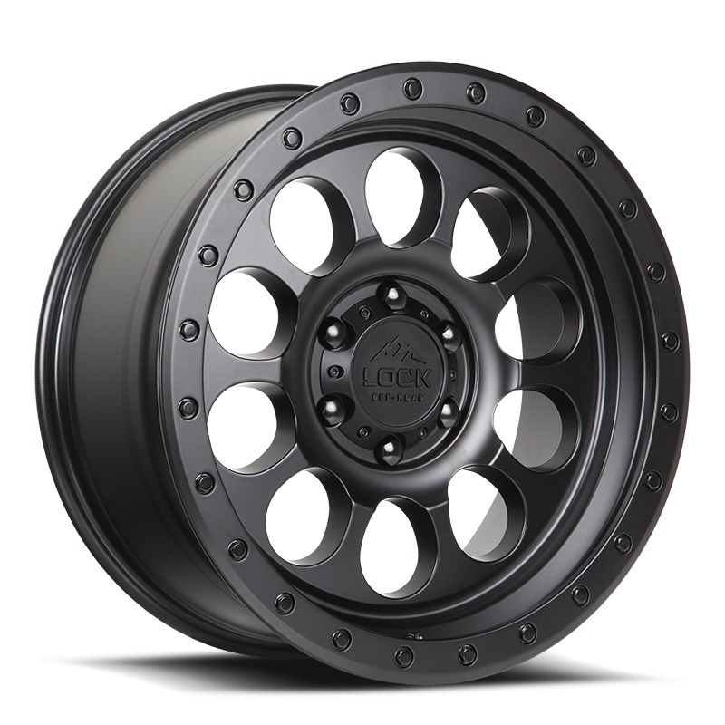 Lock Off-Road 50CAL Wheel (Matte Black)