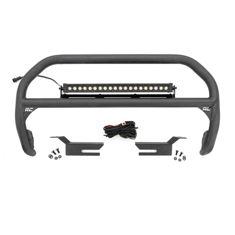 Nudge Bar | 20 Inch BLK DRL Single Row LED | Ford Bronco 4WD (2021-2024)