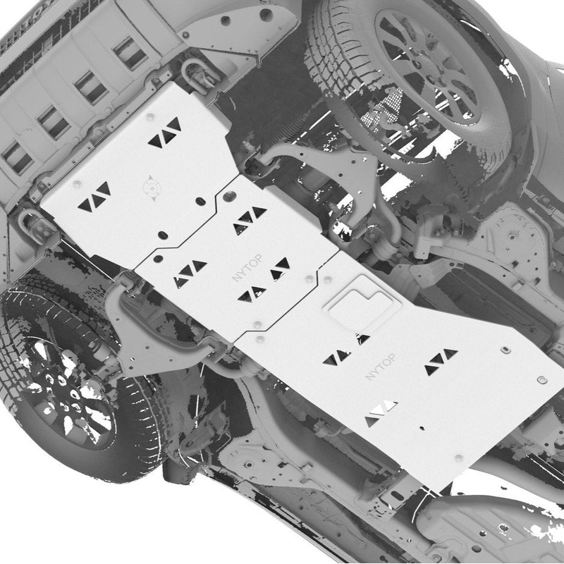 Nytop Skid Plate Assembly for Land Cruiser (2024-2025)