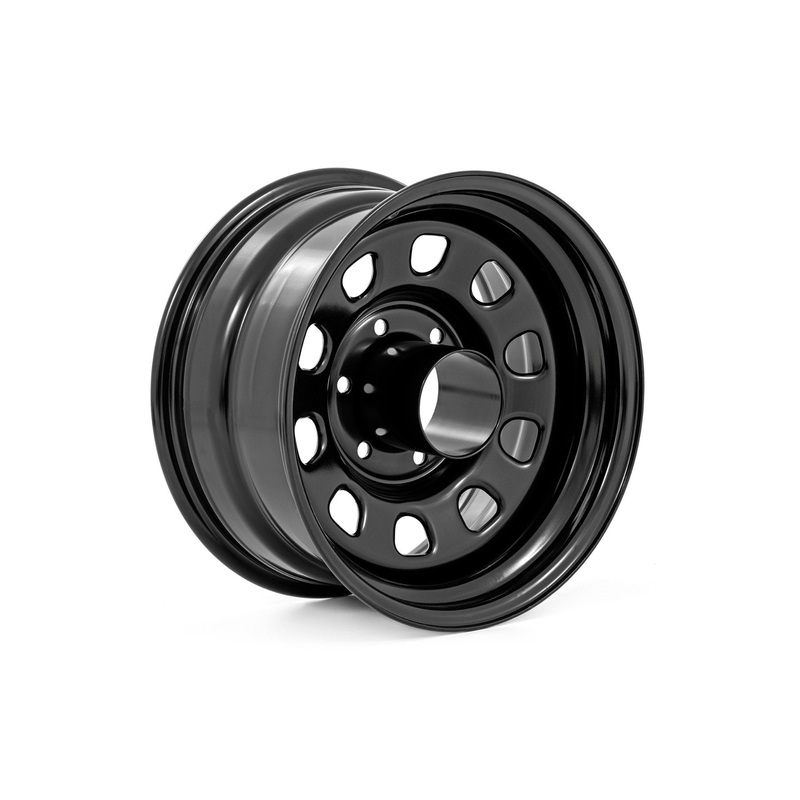 Steel Wheel | Black | 17x9 | 8x6.5 | 5.10 Bore | -12mm