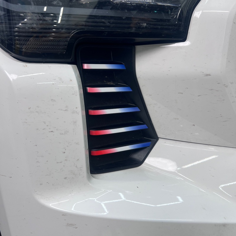 Taco Vinyl Glowing Edge Grille Ribs for Tacoma (2024-2025)
