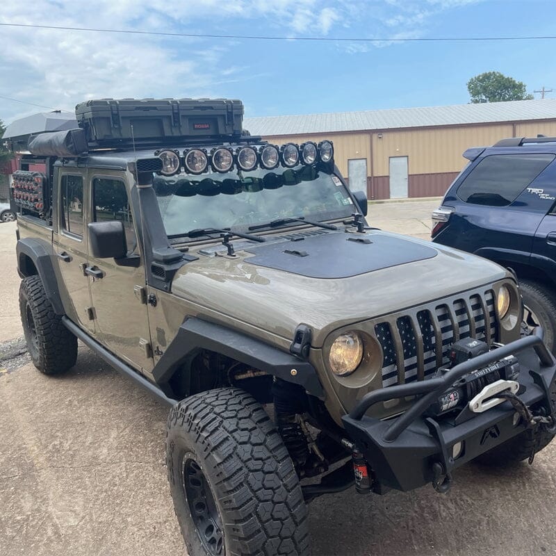 LENSUN 2018-2025 JEEP Wrangler JL 90W Hood/Bonnet Solar Panel
