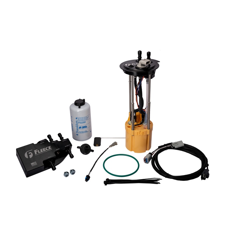 PowerFlo Lift Pump and Fuel System Upgrade Kit for 2011-2016 Ford Powerstroke (Short Bed) Fleece Performance