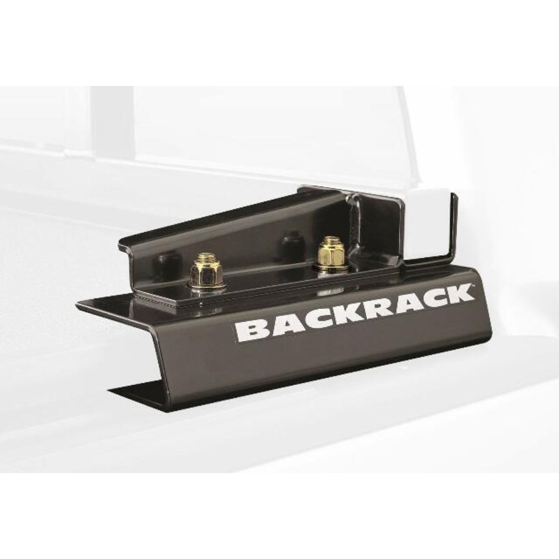 RealTruck Backrack Hardware Kit Compatible with use w/Wide-Top Tonneau, Black, No Drill | 50112 | Compatible with Ford F-150 2004-2014