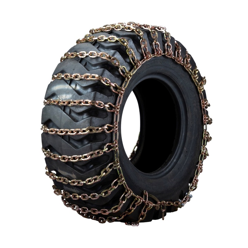 20.5-25 Quality Chain Loader-Grader Square Link Alloy 2-Link Spacing - 1 Pair