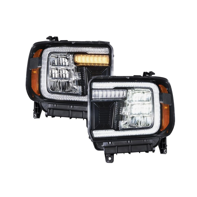 2015-2019 GMC Sierra 2500/3500HD LED Reflector Headlights (pair)
