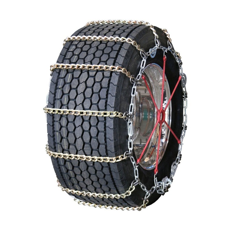 445/50-22.5 Quality Chain Truck Wide Base Twisted Square Link Alloy Cam - 1 Pair