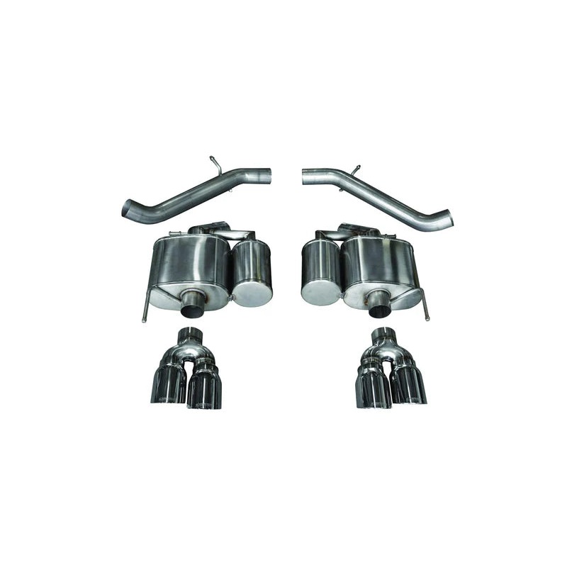 Corsa Performance - Sport / 3.0 in Axle-Back 4.0 in Twin Tips | 2016-2019 Cadillac ATS-V