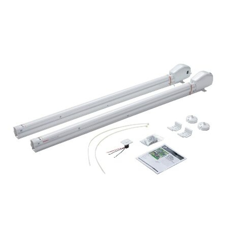 Solera Standard 12V Universal RV Awning Arms & Hardware Kit, White  Standard 12V RV Awning arms Automatically Extend or Retract  Compatible with Dometic and Carefree awnings  434724