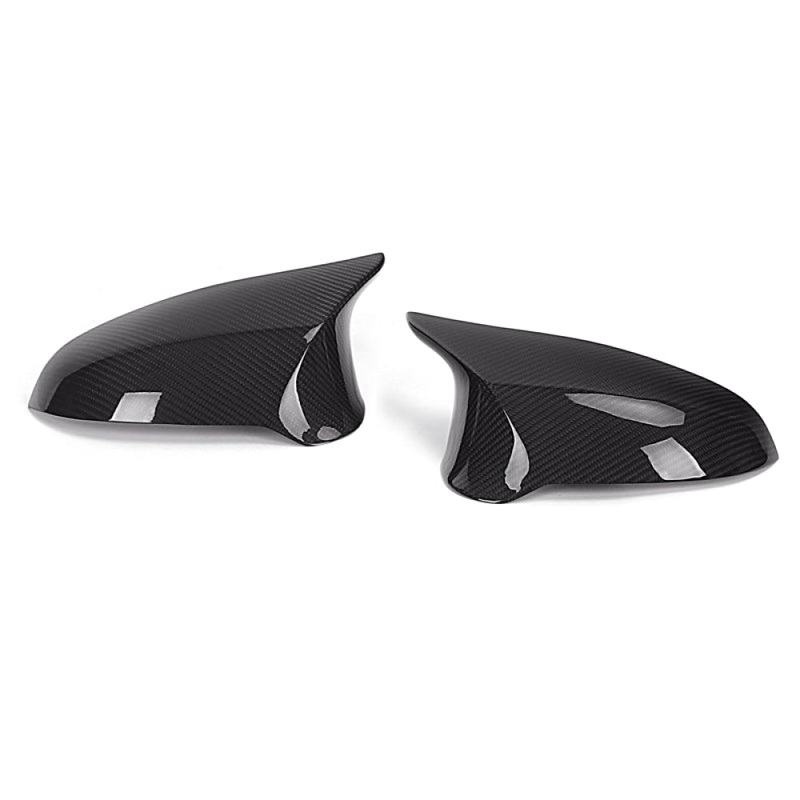 2014-2021 BMW M3/M4 Dry Carbon Fiber Mirror Caps | F80/F82/F83