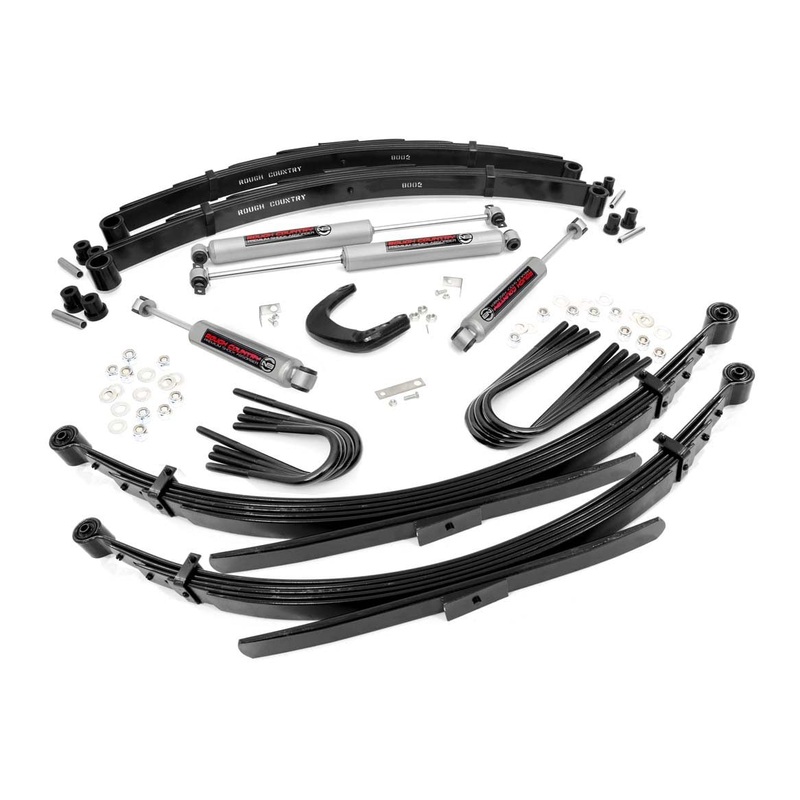 4 Inch Lift Kit | 52 Inch Rear Springs | Chevy/GMC C10/K10 C15/K15 Truck/Jimmy (73-76)