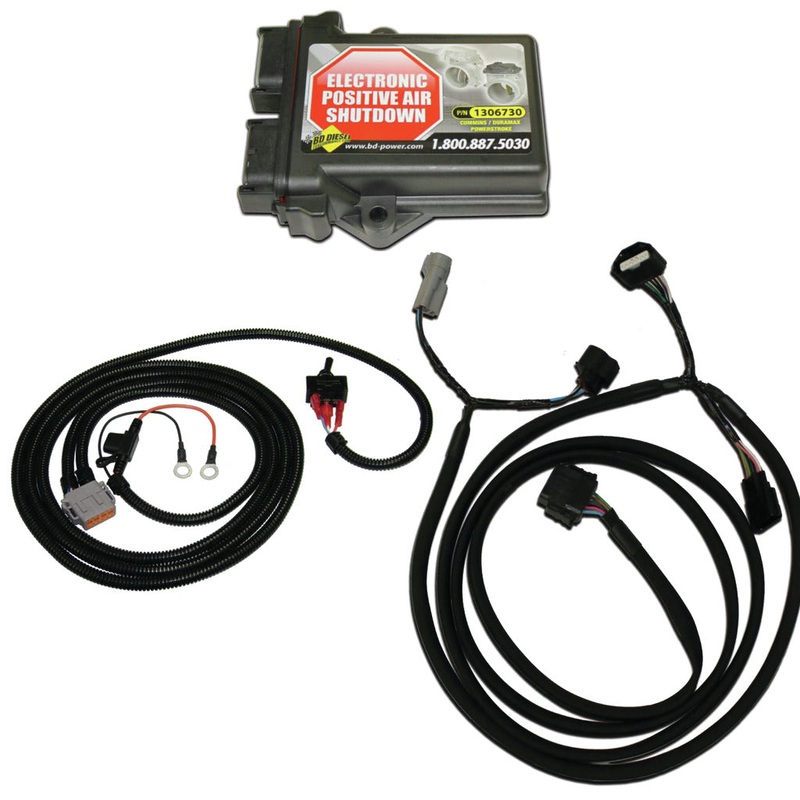 BD E-PAS Positive Air Shut-Off - Chevy 6.6L 2008-2015 LMM/LGH Duramax