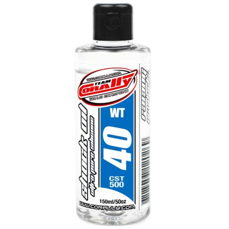 Team Corally Ultra Pure Silicone Shock Oil - 40 WT - 150ml