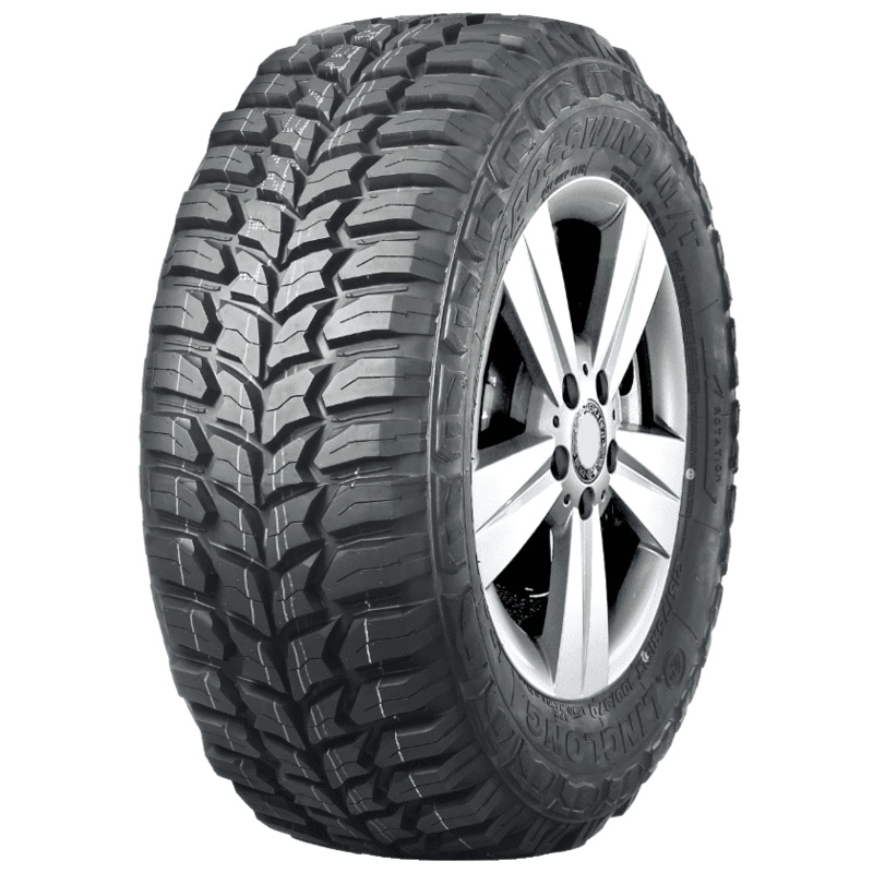 SET OF 2 CROSSWIND M/T LT285/70R17 121/118Q, E (10 Ply) Mud-Terrain Tire for Light Trucks and SUVs