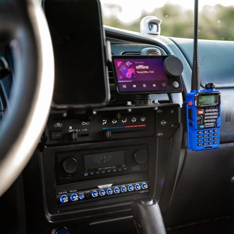 TEQ Offroad Phone Mount & Modular Accessory Mount for 4Runner (1996-2002)