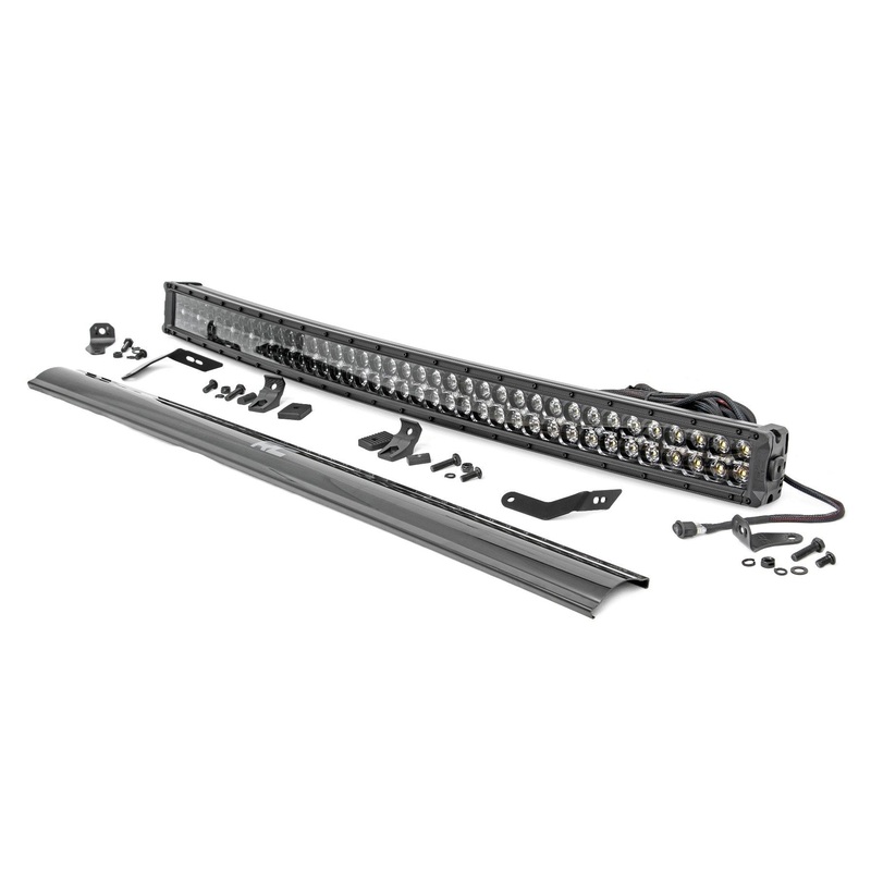 LED Light | Front Mount | 40" Black Dual Row | White DRL | Honda Talon 1000