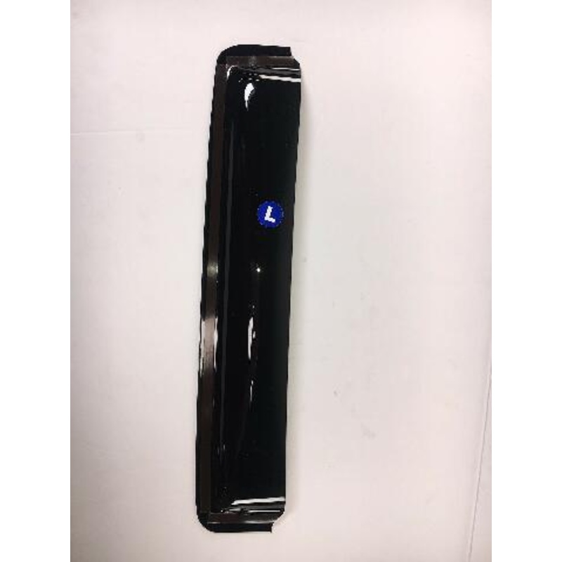 EGR 572865 In-channel Window Visors Front and Rear Set, Matte Black Finish, Compatible with Ram 2500 3500 Crew Cab Models