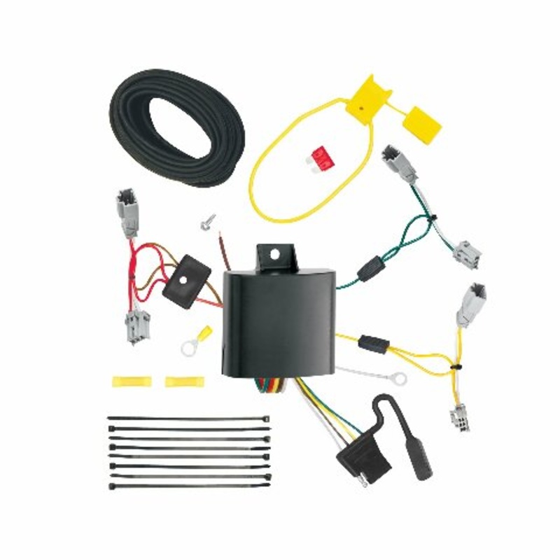 TEKONSHA T-One T-Connector Harness, 4-Way Flat, Compatible with Select Honda Accord