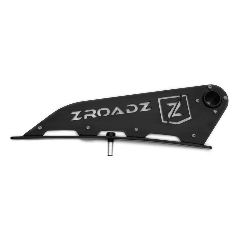 ZROADZ Z331121 Black Mild Steel Front Roof LED Bracket Fits 2009-2018 Ram 1500