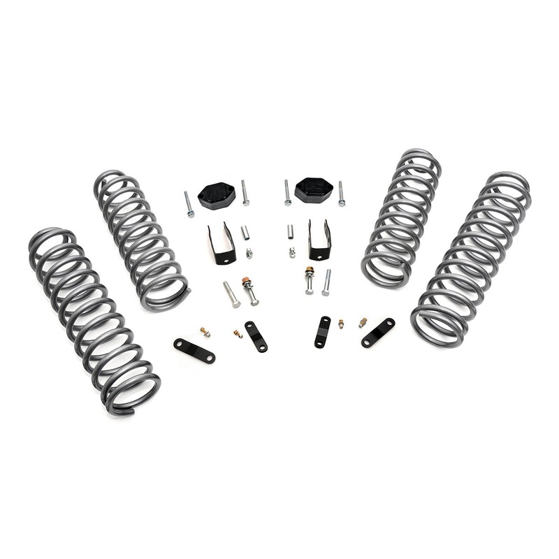 2.5 Inch Lift Kit | Coils | No Shocks | Jeep Wrangler JK 4WD (2007-2018)