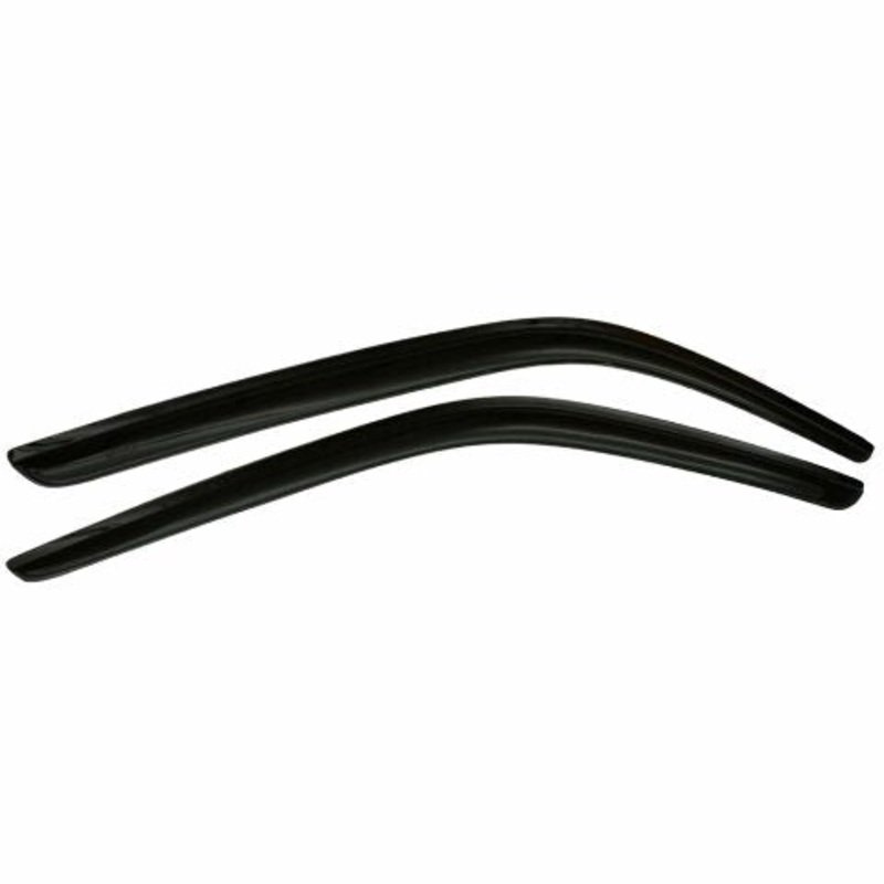 Auto Ventshade [AVS] Outside Mount Rain Guards Compatible with -  Ford E-150/E-250/E-350 Van Super Duty, Reg. Cab | Window Vent Visors, 2 pcs. - Smoke | 92138 2014