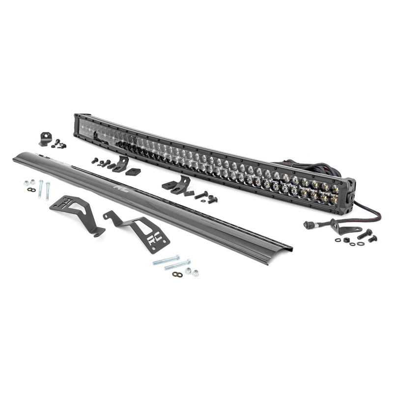 LED Light | Front Mount | 40" Black Dual Row | White DRL | Can-Am Commander 1000/Maverick