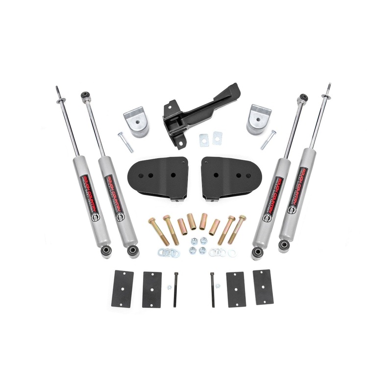 Rough Country 3 Inch Lift Kit Tremor N3 Fits Ford F-350 4WD 2023