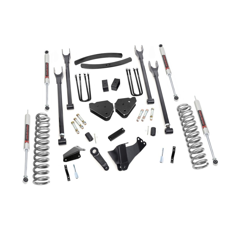 6 Inch Lift Kit | Gas | 4 Link | M1 | Ford F-250/F-350 Super Duty 4WD (05-07)