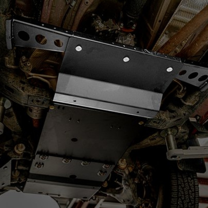 Cali Raised Transfer Case Skid Plate for Tacoma (2016-2023)