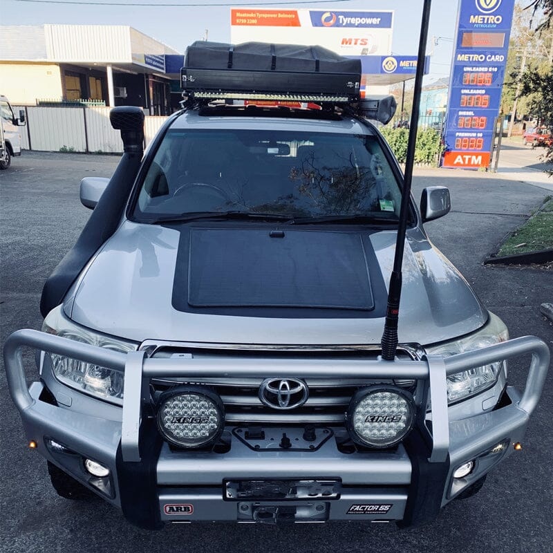 LENSUN Toyota Land Cruiser 200 Series 100W Hood/Bonnet Flexible Solar Panel