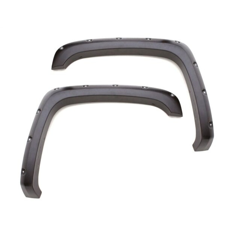RealTruck Lund RX125T Elite Series Rivet Style Fender Flare (Textured Finish, 4pc Set)