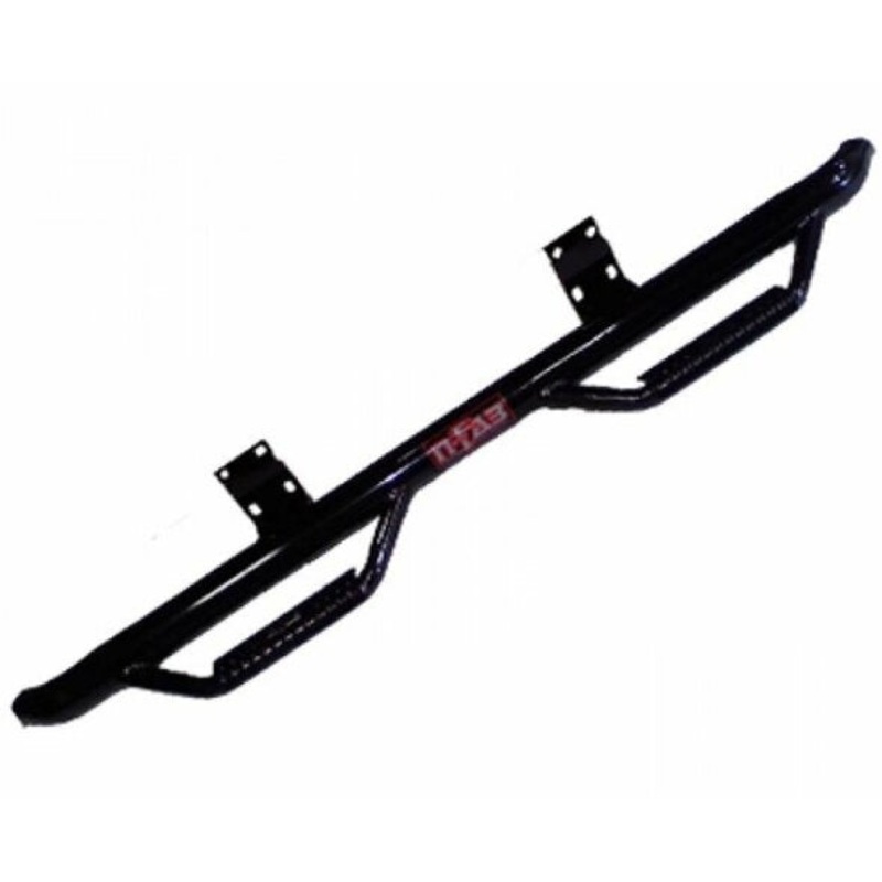 RealTruck Nerf Steps Compatible with Ford F-250/F-350 | Wheel-to-Wheel, Heavy Duty Steel, Textured Black | F17100CC-TX | Compatible with Ford F-250/F-350 Super Duty Crew Cab 6.75' Standard Bed, SRW Gas/Diesel. 2017-2024